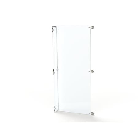 Saginaw Control & Engineering Panel, 60 in. H x 24.81 in. W x 0.85 in. L, Carbon Steel SCE-72SP30F3